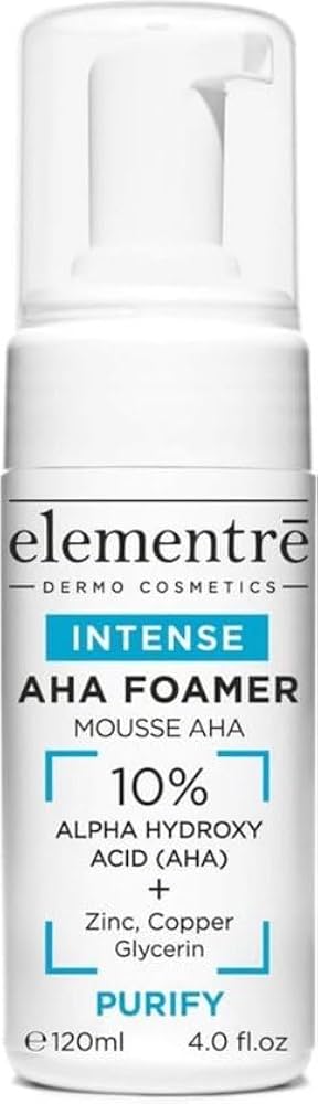 Elementre AHA Foamer - 120ml (10% Alpha Hydroxy Acid)