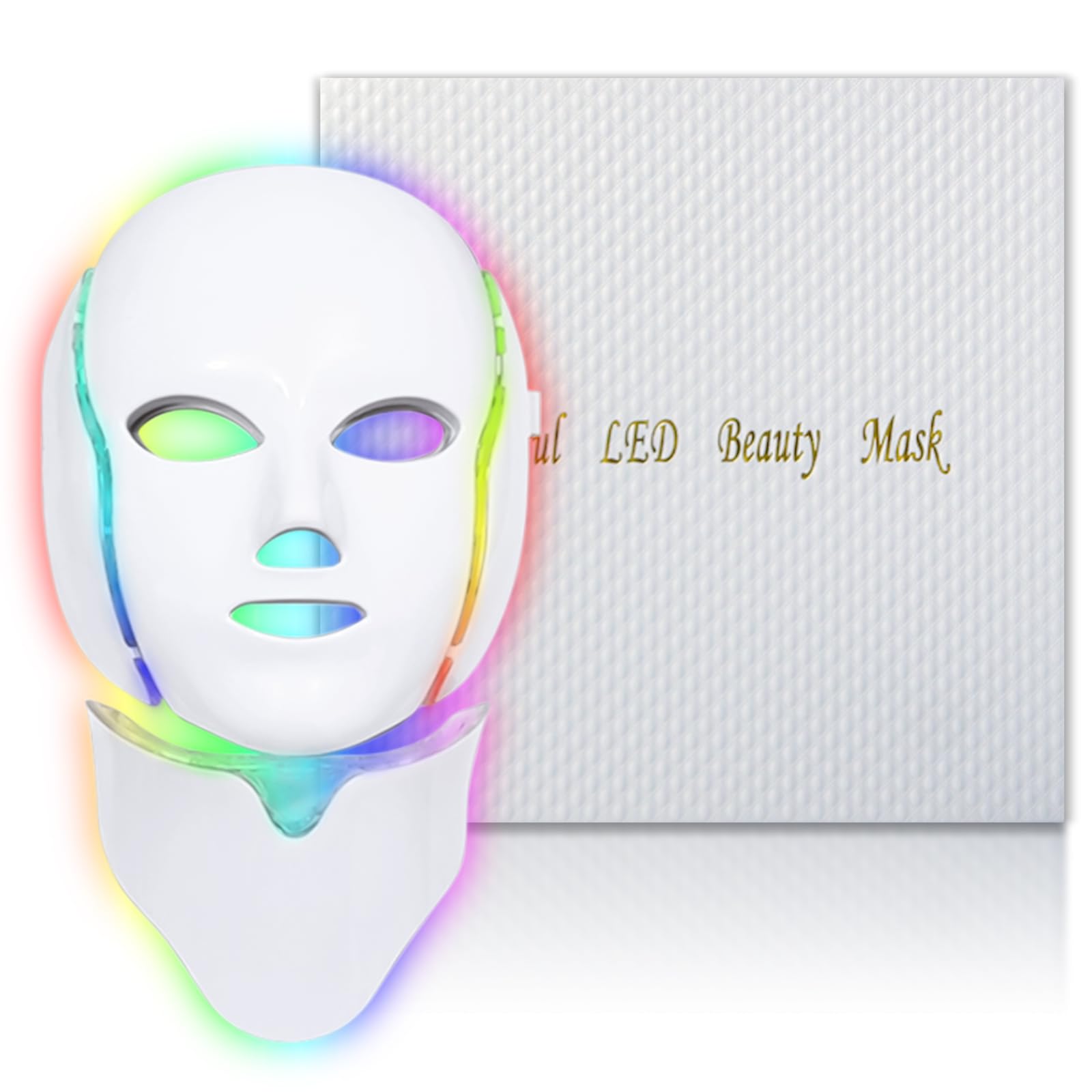 7 Colour LED Light Face & Neck Mask - Image 1