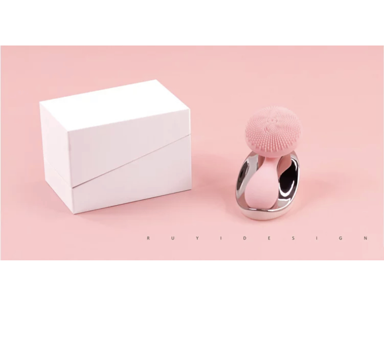 Waterproof soft silicone cleansing brush - LONG - Image 2