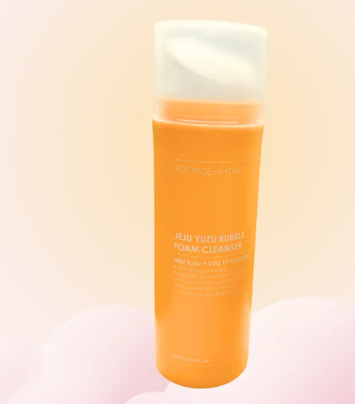 Jeju Yuzu Bubble Foam Cleanser