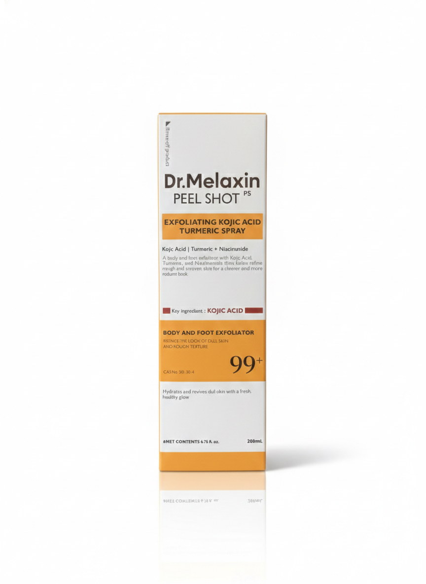 Dr. Melaxin Peel Shot Kojic Acid Turmeric Spray (200ml) - Image 1