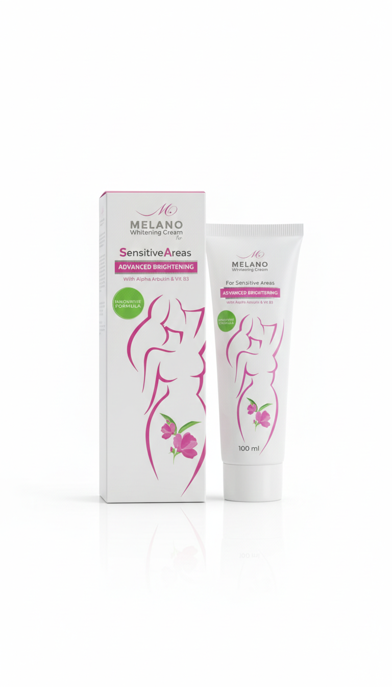 Melano Whitening Cream for Sensitive Areas 100ML - Image 1
