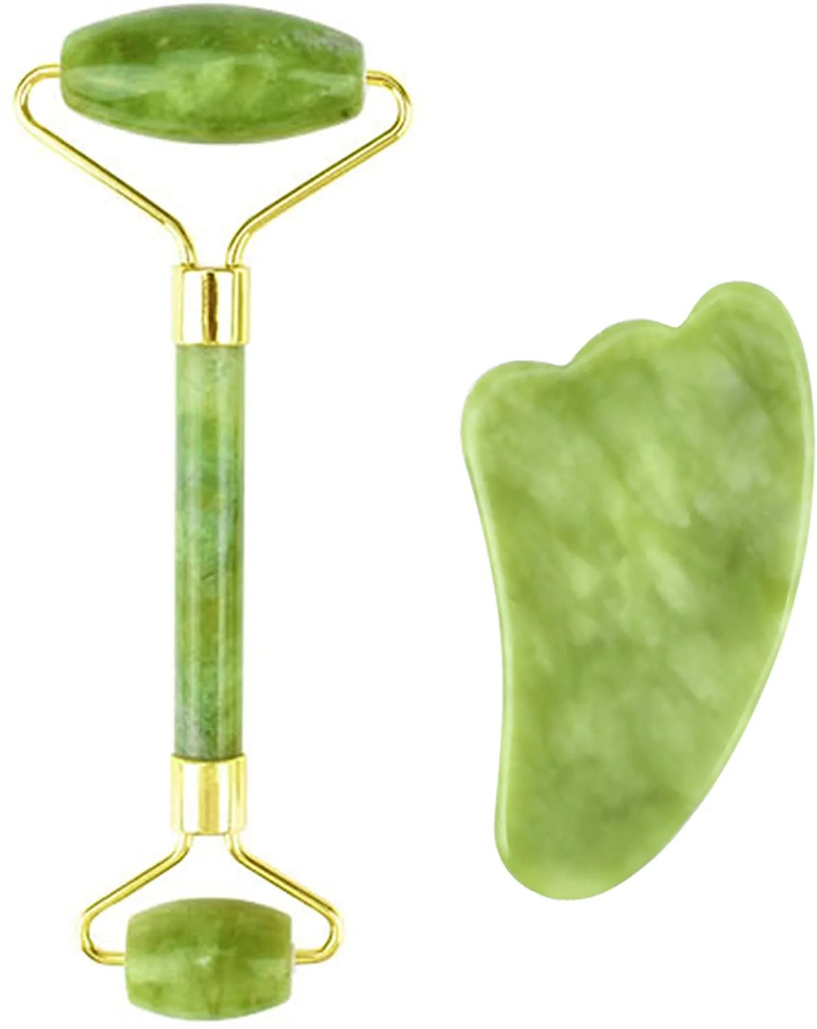 Jade Roller and Gua Sha Set - Image 1