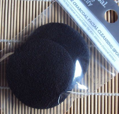 Charcoal Facial Cleansing Sponge