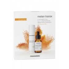 Mesoestetic Melan Tran3x DUO SET depigmenting concentrate 30ml + gel cream 50ml - Image 2
